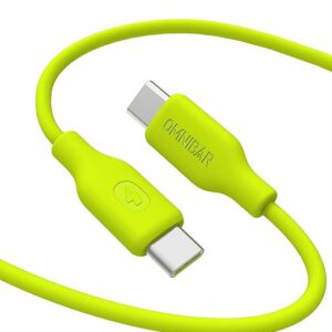 USB C to USB C Cable (6FT, Silicone)