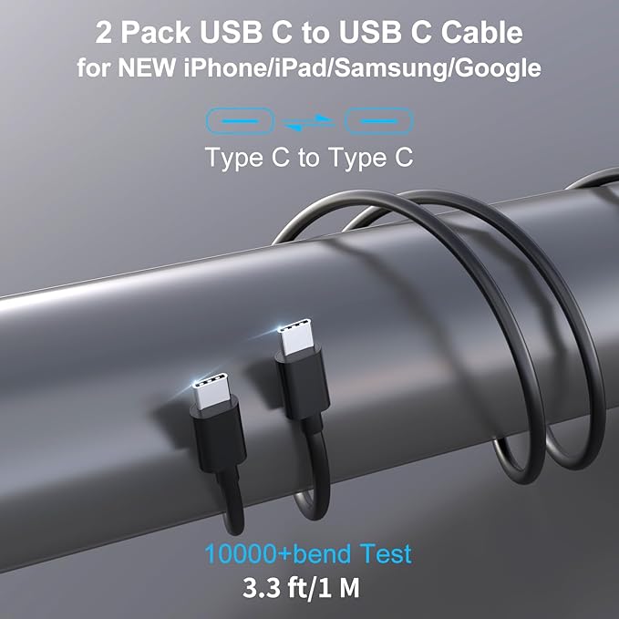 2 Pack 90W USB C Car Charger Super Fast Charging - Image 2