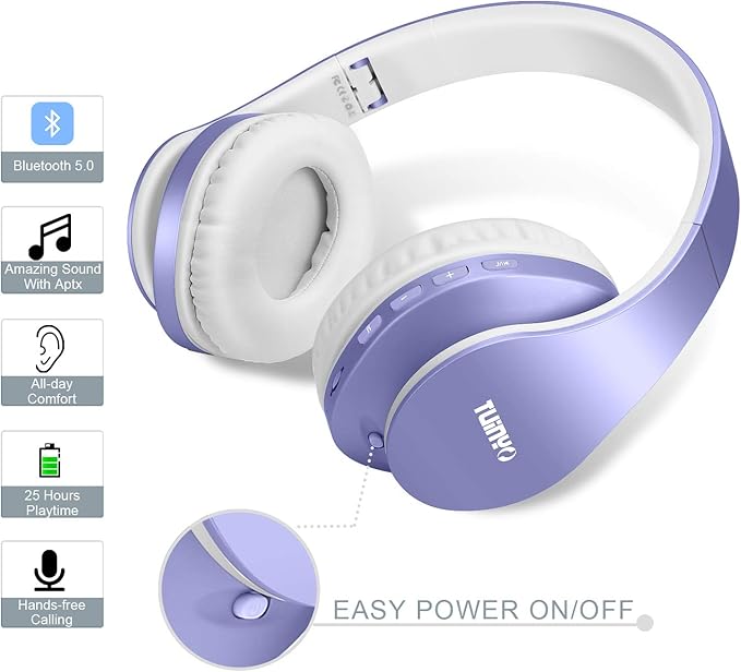 TUINYO Wireless Headphones Over Ear - Image 3