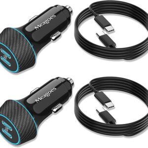 2 Pack 90W USB C Car Charger Super Fast Charging