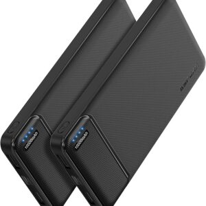 AsperX 2-Pack 10000mAh USB C Output